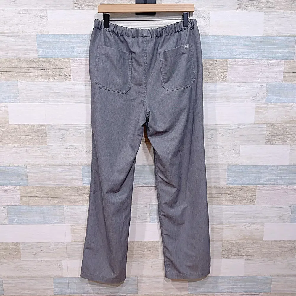 FIGS Technical Collection Pisco Basic Scrub Pants Graphite Gray Mens Medium